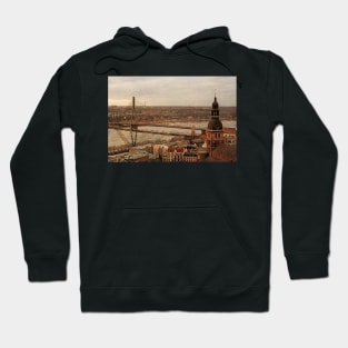 Riga from above Hoodie